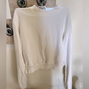 Reigning Champ cropped sweatshirt